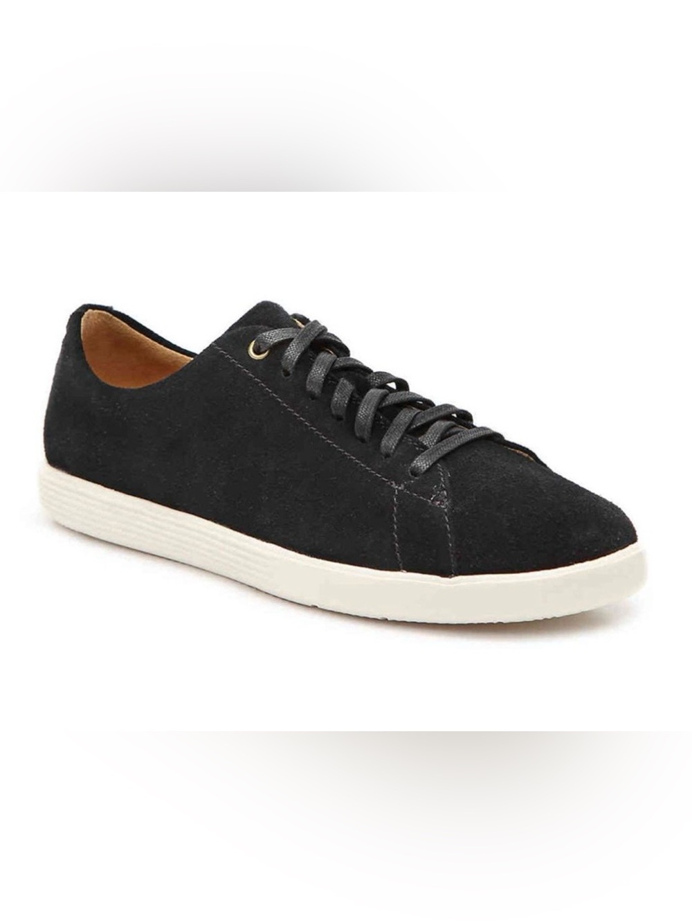 Cole Haan Grand Crosscourt Black Suede Sneakers Size 6.5